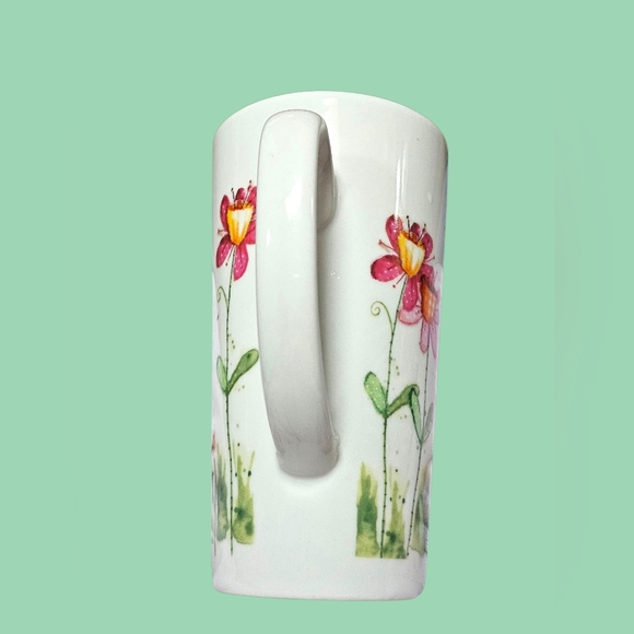 Natural Life Floral 16 oz. Latte Mug - Picture 4 of 6